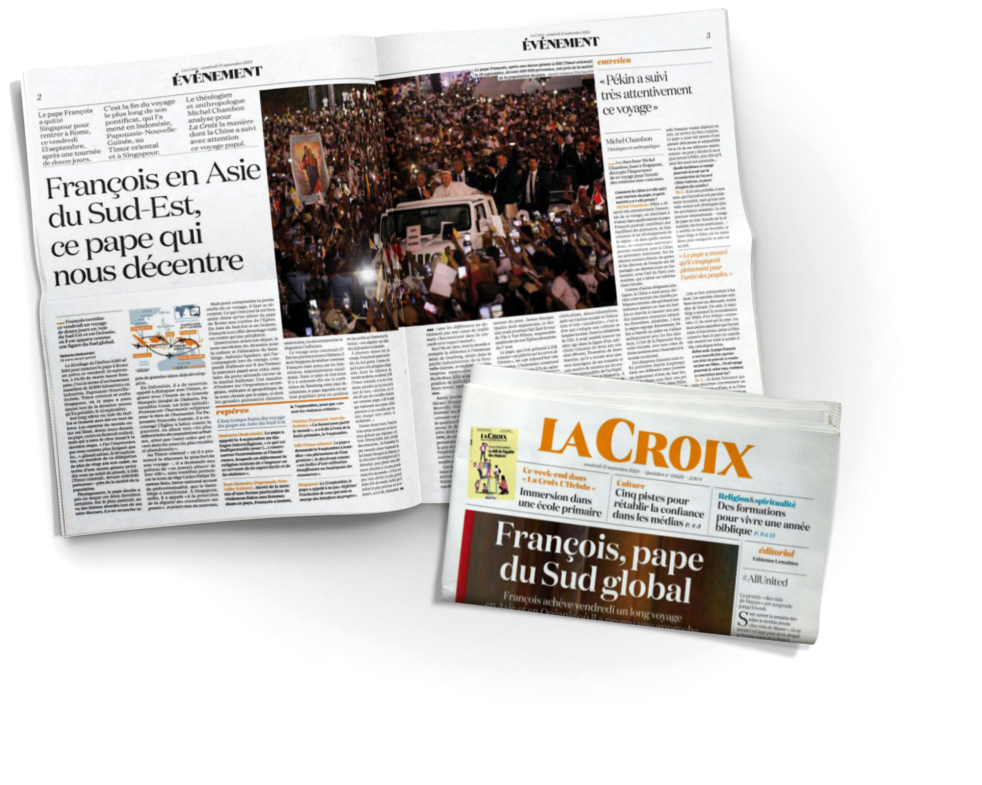 doublepage La Croix