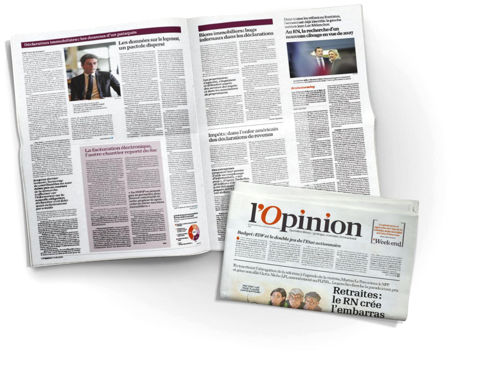 doublepage L'Opinion