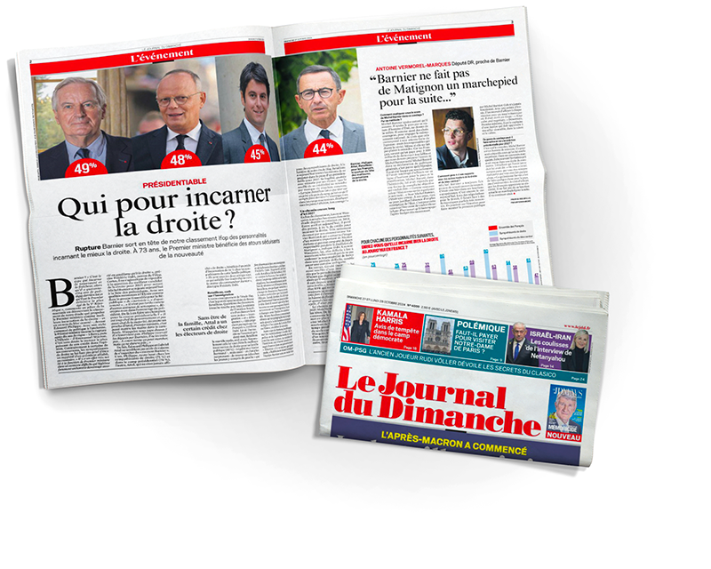 doublepage Le Journal du Dimanche